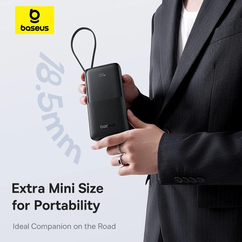 Baseus Powerbank 20W 10000mAh Bipow 2 Black