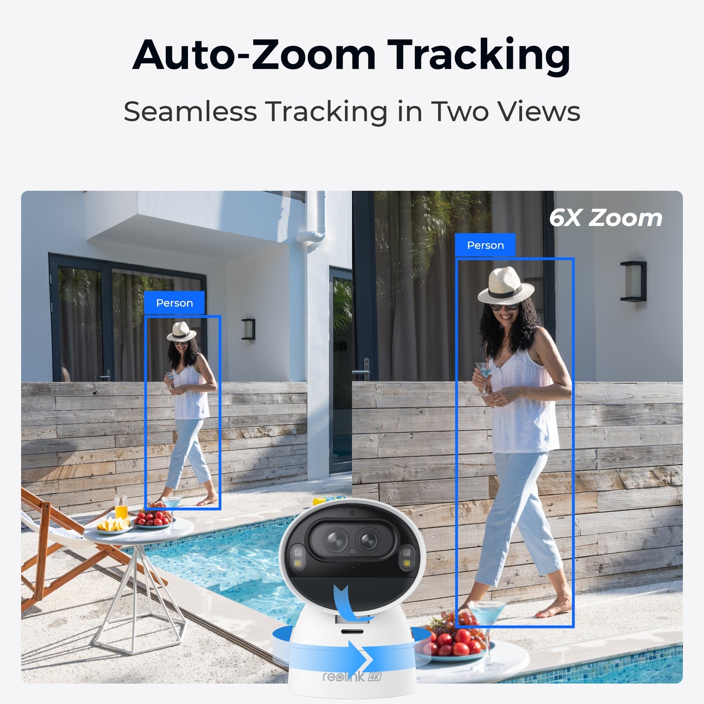 Reolink BUNDLE 4K Argus Track (B730) + 6W Solar Panel