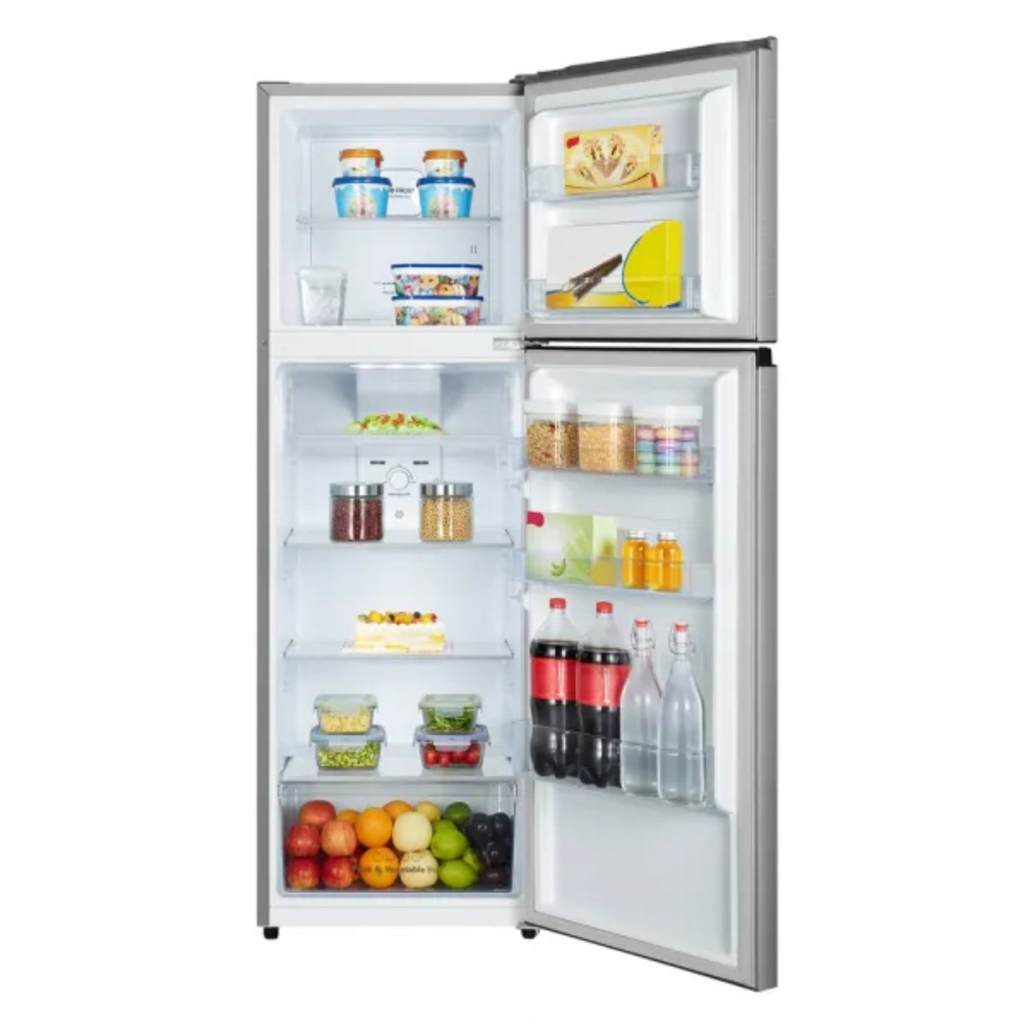 HYUNDAI HYRF-HMTM247EW REFRIGERATOR, TOP FREEZER, 2-DOOR, E, NO FROST, 247L, WHITE