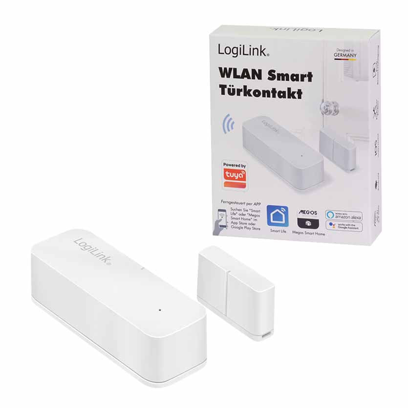 LOGILINK SH0108 WI-FI SMART DOOR & WINDOW SENSOR, TUYA COMPATIBLE