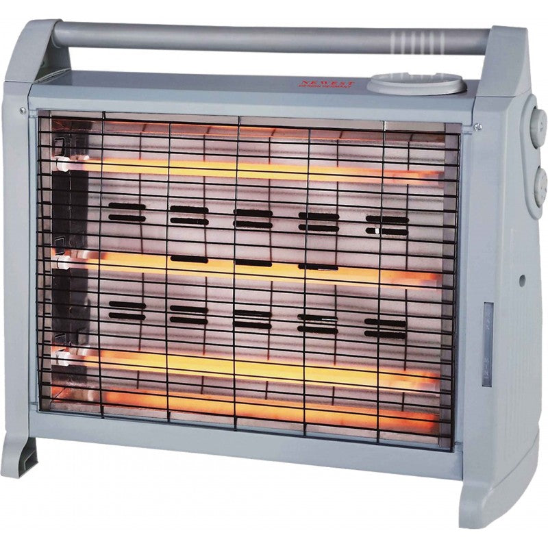 Parma LX-2850 Quartz Heater 3 Heating Power 1500W Silver