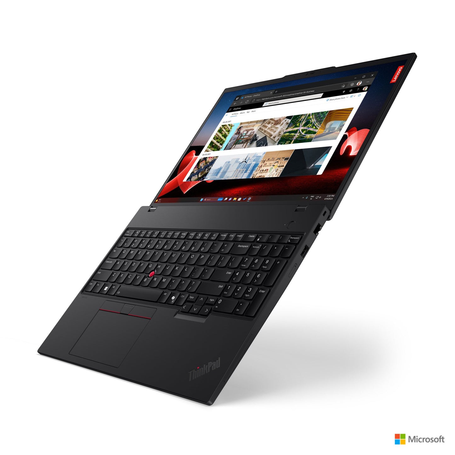 LENOVO NOTEBOOK THINKPAD T16 G3, INTEL ULTRA 7 155U, 1.2-4.8GHz/12MB, 12 CORES, 16GB, 512 SSD, 16'', WIN 11 PRO, BLACK