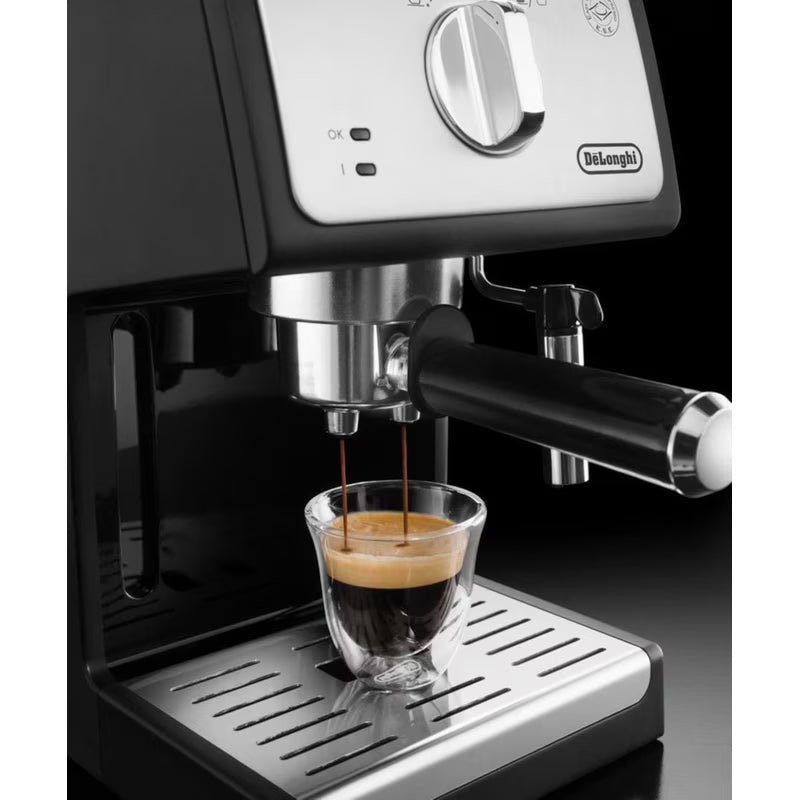 DELONGHI ECP33.21BK Active Line Coffee Maker Esspresso, Silver