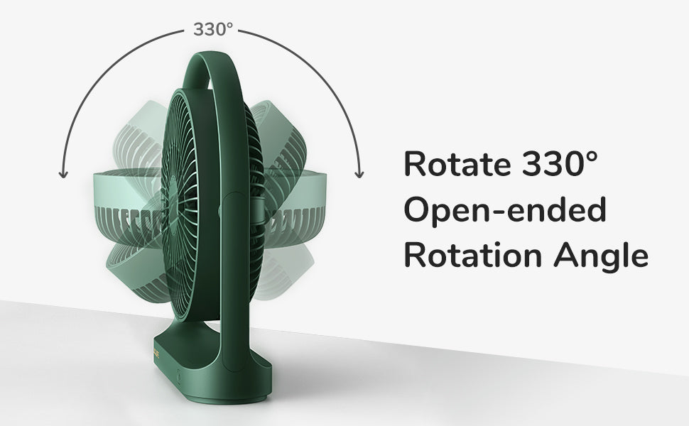 Jisulife Desktop Portable Fan FA19A Green