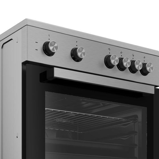 Beko FSM 67010 GX Kitchen 65lt with Ceramic Hobs W60cm. Inox