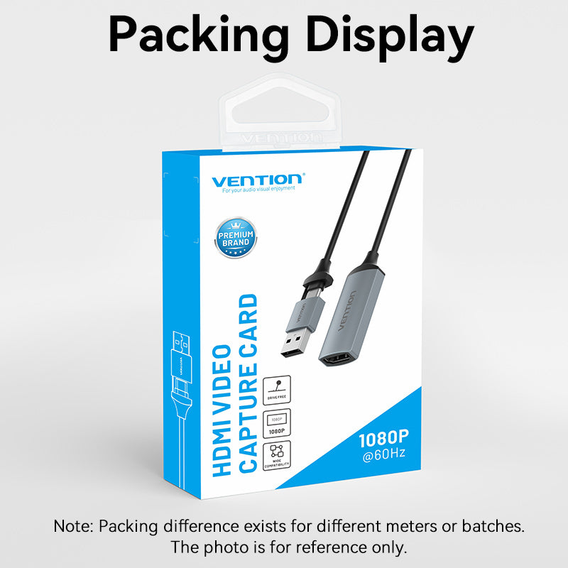 Vention ACWHA Converter USB-C to HDMI Video Capture Card
