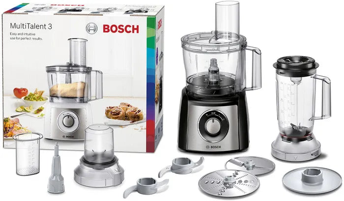 BOSCH MCM3501M Food Processor MultiTalent3 800 W 2.3 L Black