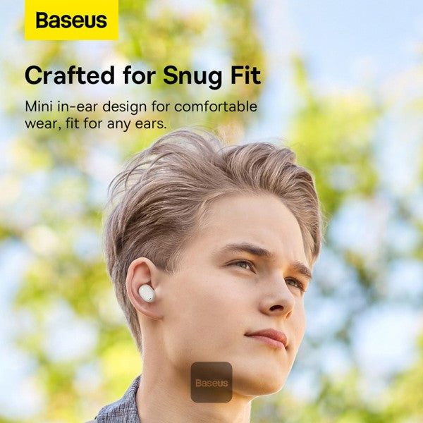 Baseus Headphones In Ear TWS Bowie EZ10 White