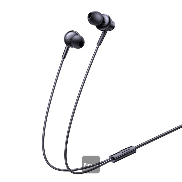Baseus Earphones Wired Type C Encok CZ11 Black