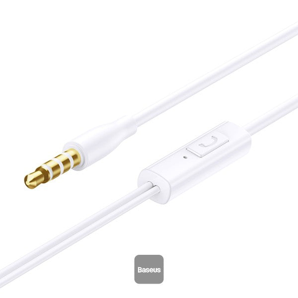 Baseus Earphones Wired 3.5mm Encok HZ11 White