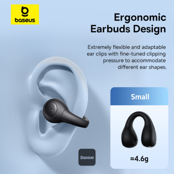 Baseus AirGo 1 Ring Headphones Open Ear Black