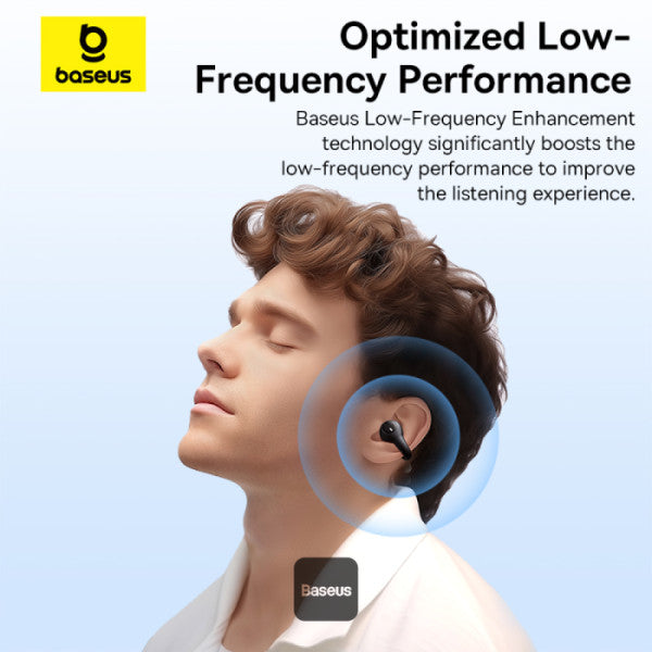 Baseus AirGo 1 Ring Headphones Open Ear Black