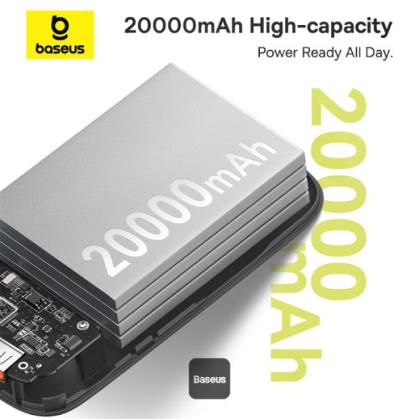 Baseus Powerbank 30W 20000mAh Display QPow 2 Black