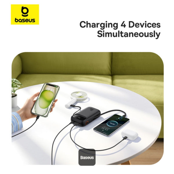 Baseus Powerbank 30W 20000mAh Display QPow 2 Black