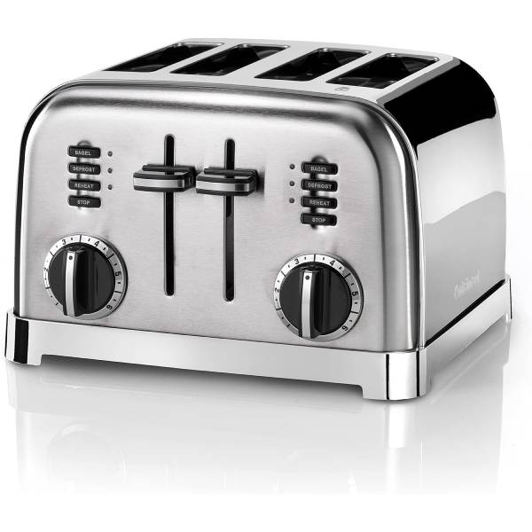 CUISINART CPT180SU 4 Toasters, Pearl Silver