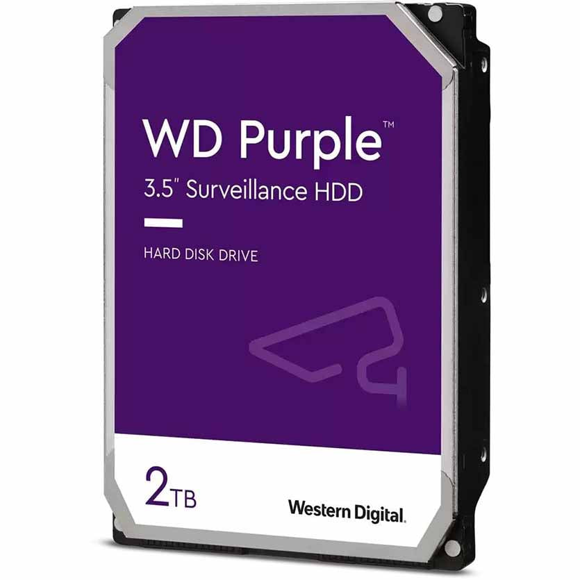 WD PURPLE, WD23PURZ/2TB INTERNAL HDD 3.5″ 2TB