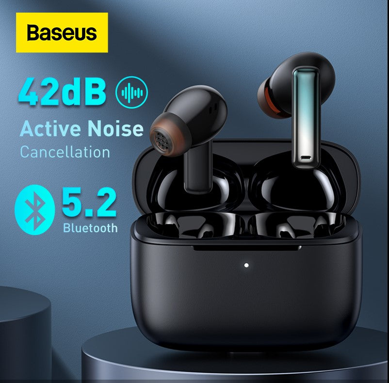 Baseus TWS E3 Headphones In Ear Black