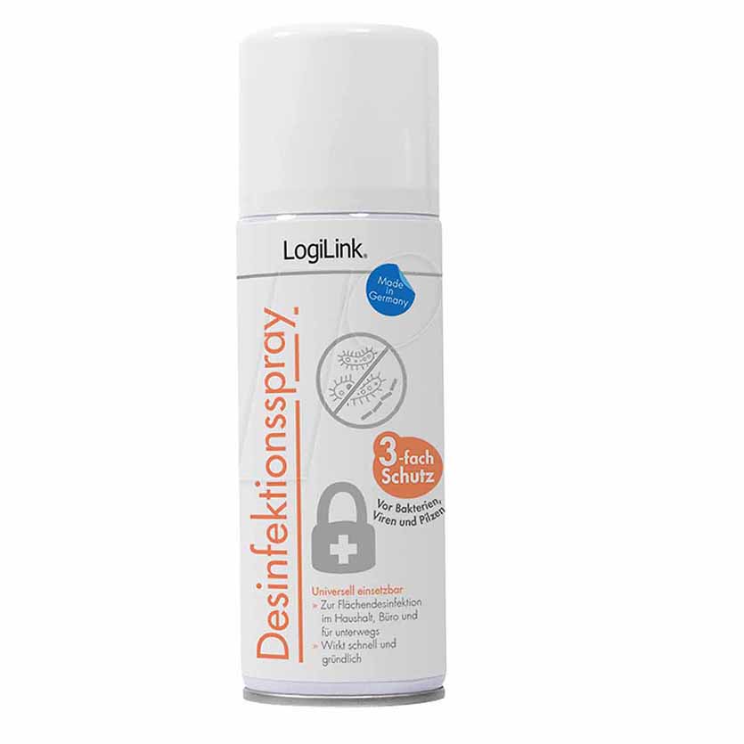 LOGILINK RP0018 SURFACE DISINFECTION SPRAY 200ml