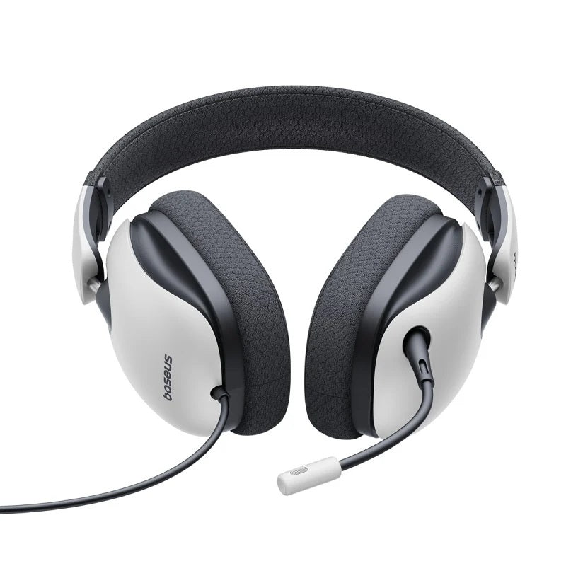 Baseus GoPlay 1 Max Headphones Wired Gaming 3.5mm White
