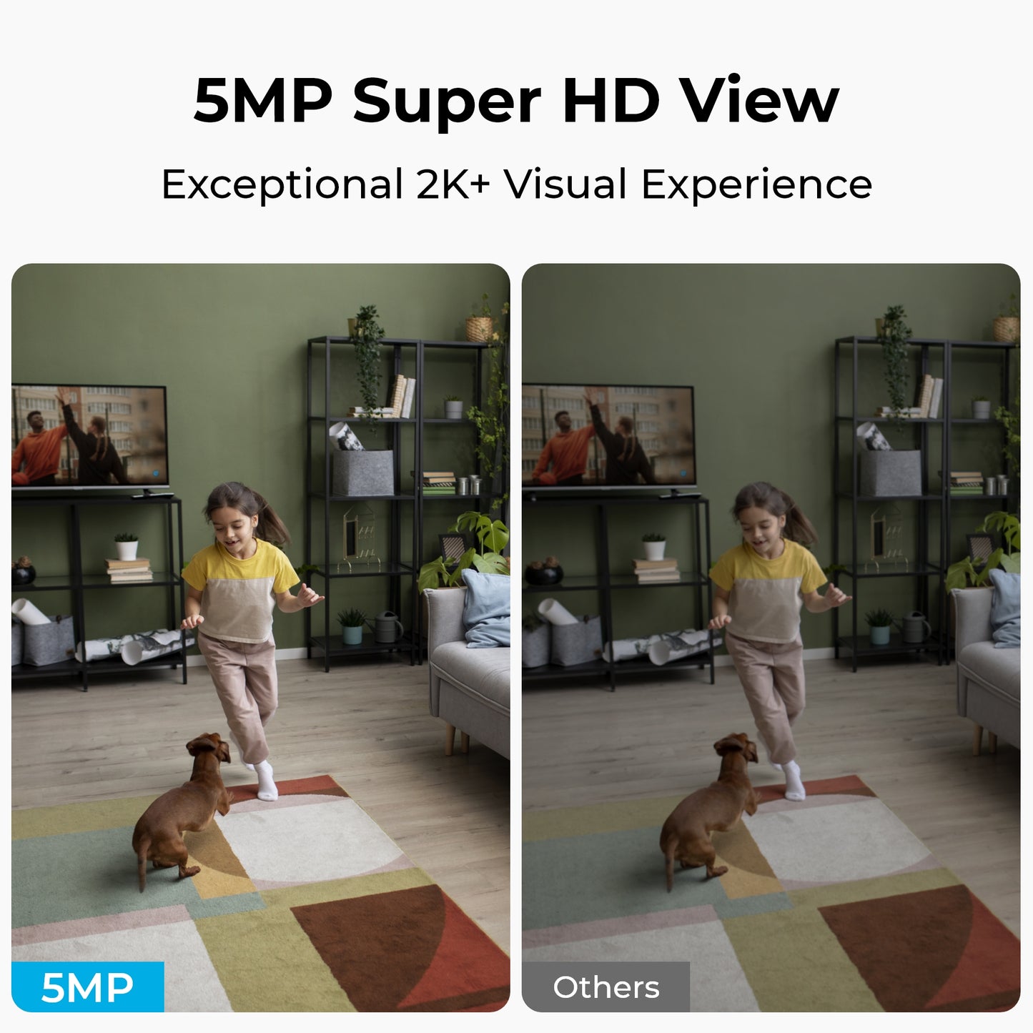 Reolink WIFI Indoor PTZ Camera 5MP E331 White