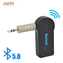KY-2 2 in 1 Wireless Bluetooth 5.0 Receiver Transmitter Adapter 3.5mm Jack For Car Music Audio Aux A