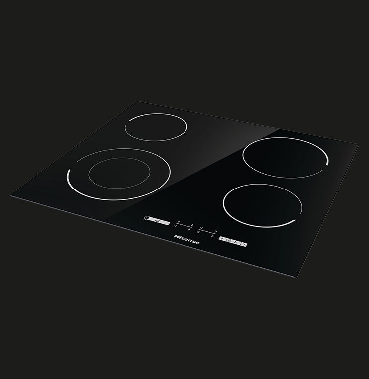 Hisense E6432C Ceramic Hobs with Frame with Locking Function 60x51 cm