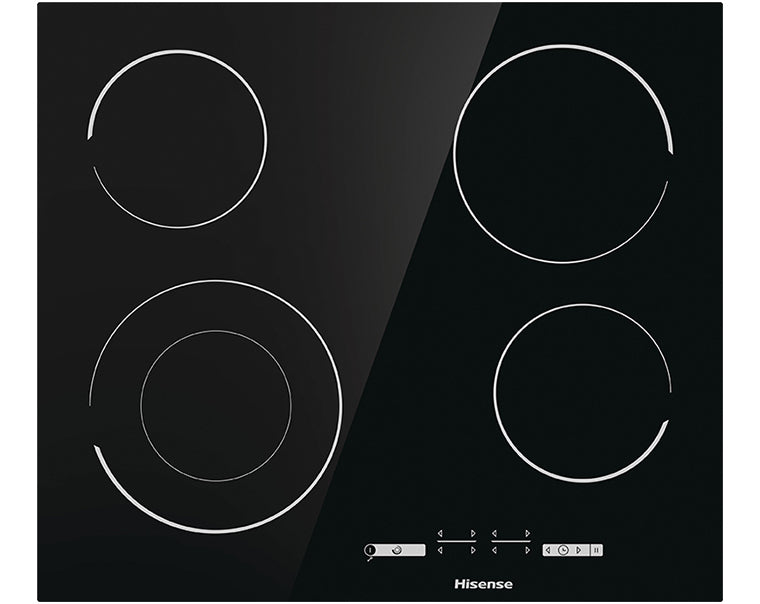 Hisense E6432C Ceramic Hobs with Frame with Locking Function 60x51 cm