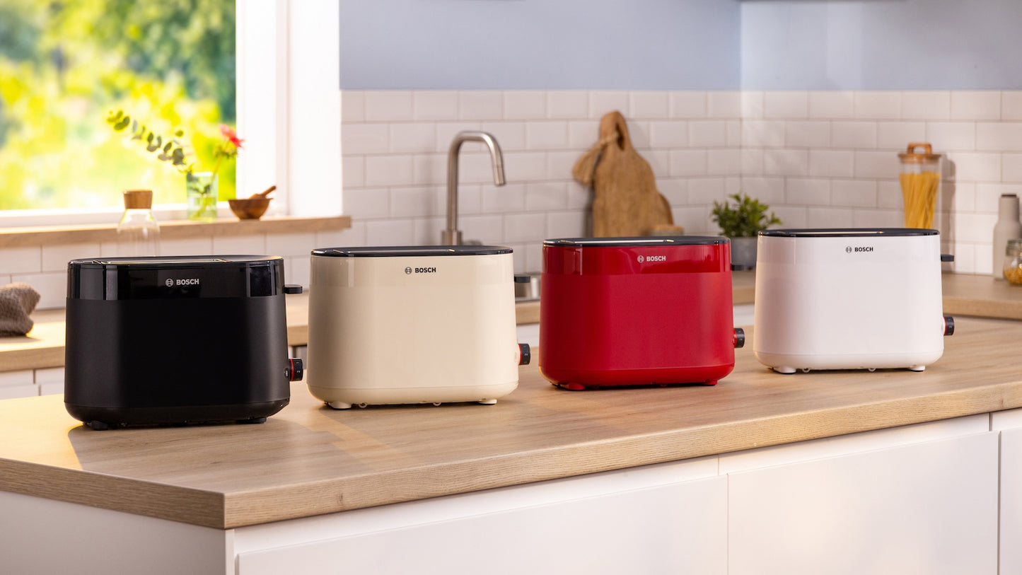 BOSCH TAT2M124 Compact Toaster MyMoment Red