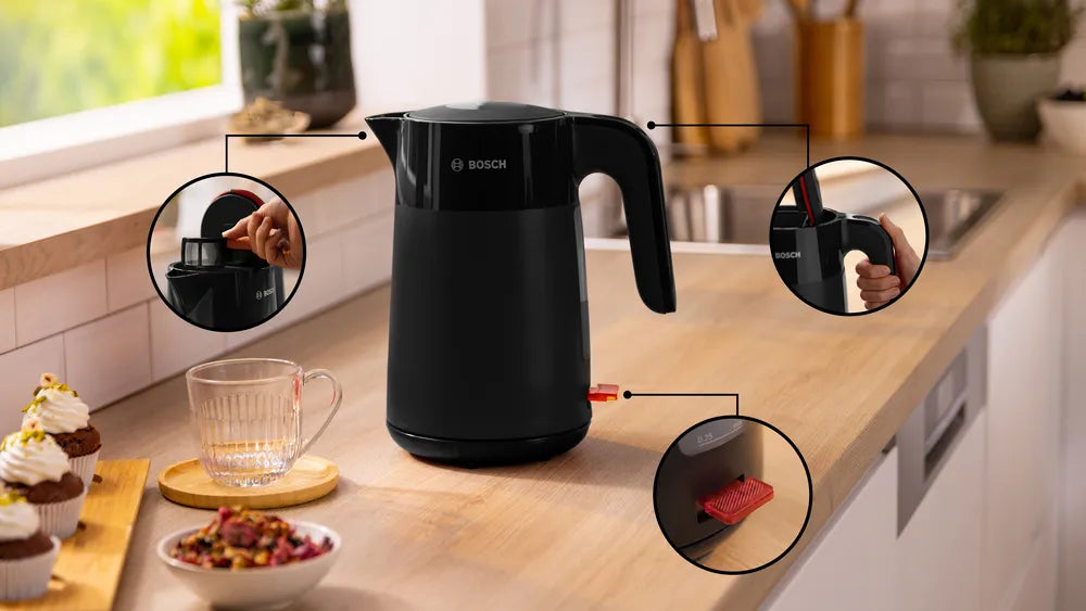 BOSCH TWK2M163 Kettle, Black