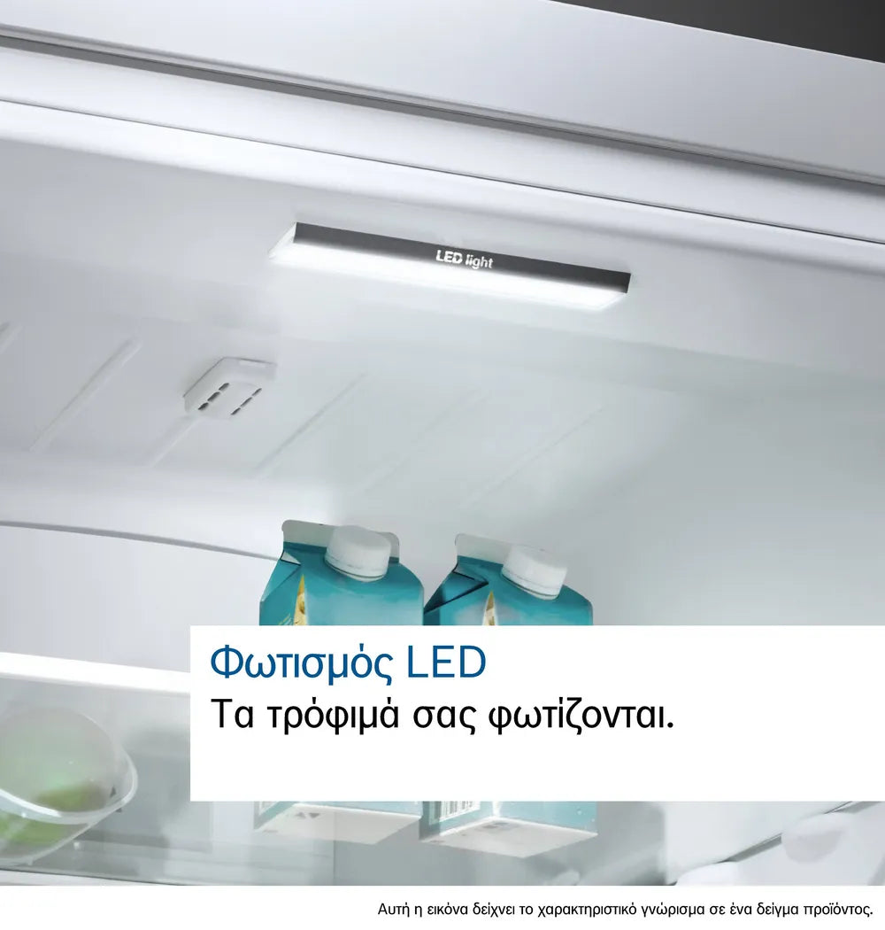 Bosch KAD93AIEP Side by Side Refrigerator, With Direct Water Connection, Full No Frost 562 Lt, Series 6, Inox
