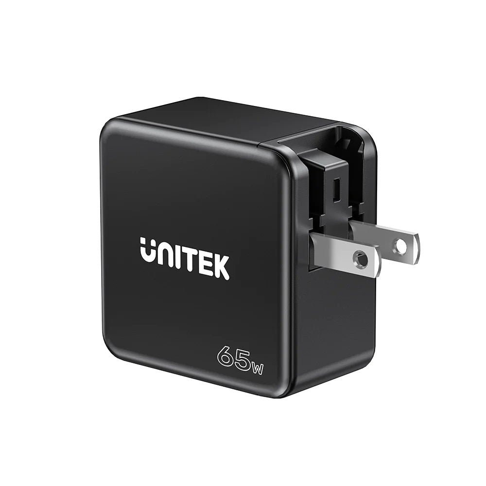 Unitek Charge Wall 65W 4in1 GaN Charger Black P1117B