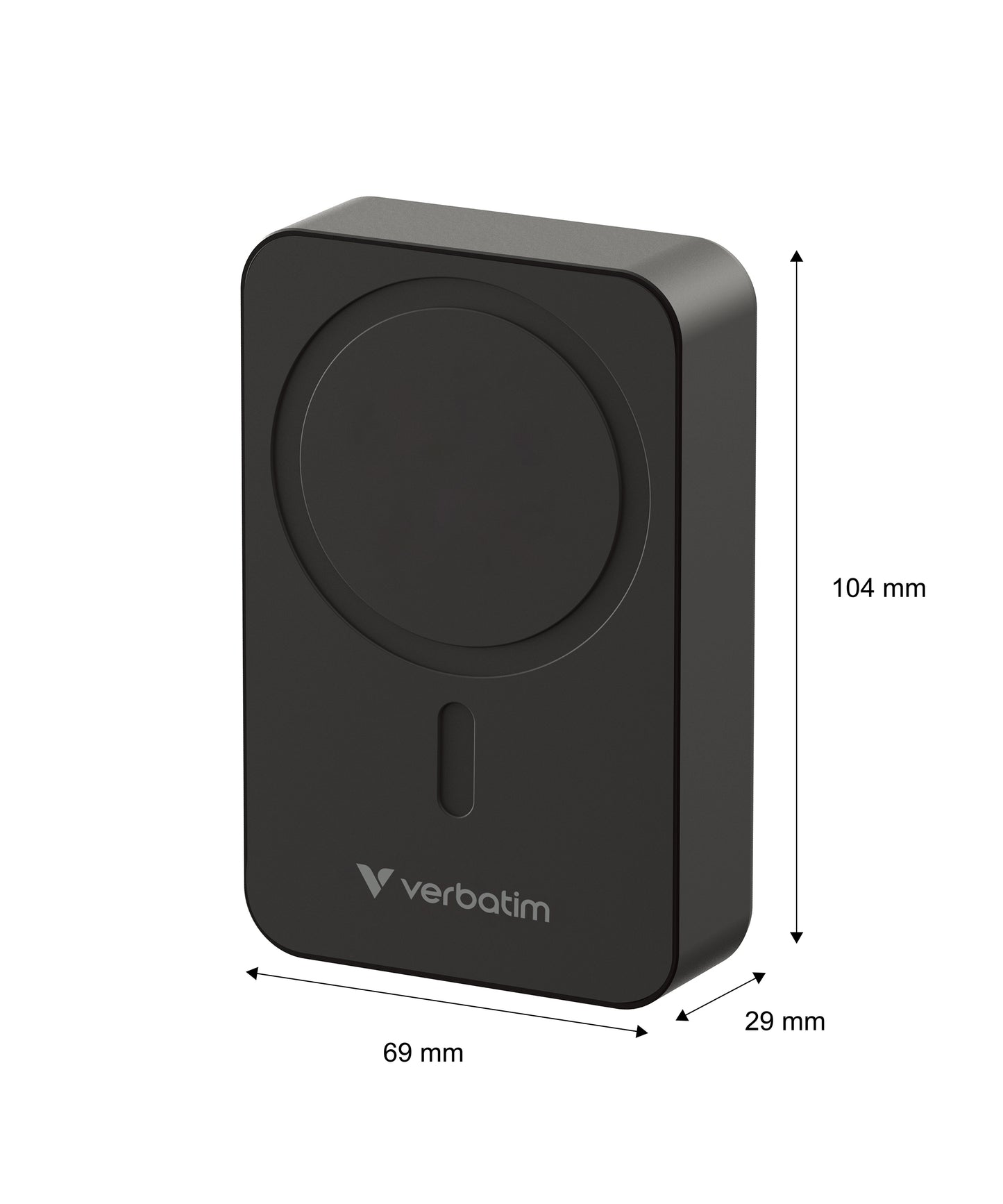 Verbatim Powerbank Wireless Magnetic 20000 Black 32223