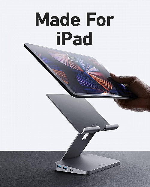 Anker Work 551 USB-C Tablet Stand Hub 8in1