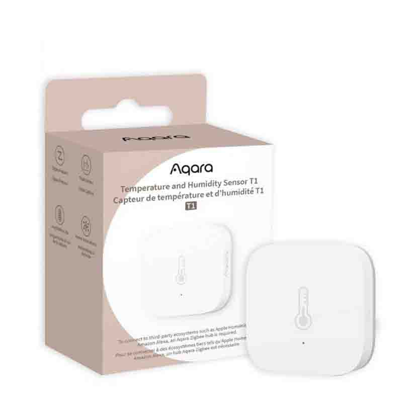 WHITE AQARA TH-S02D TEMPERATURE AND HUMIDITY SENSOR T1