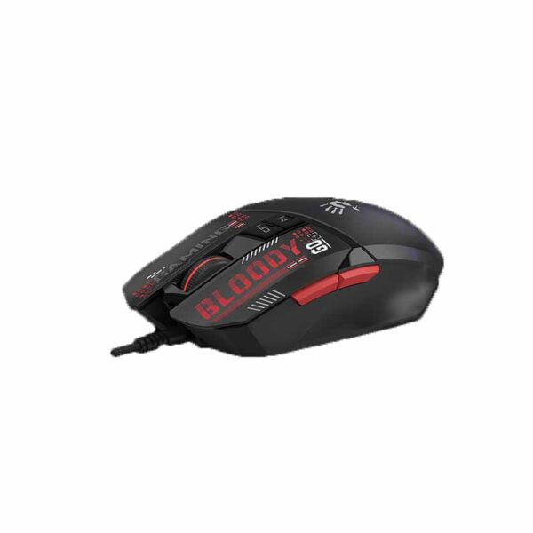 A4 TECH W60 MINI MAX USB MOUSE GAMING LIGHTWEIGHT RGB HONEYCOMB BLOODY