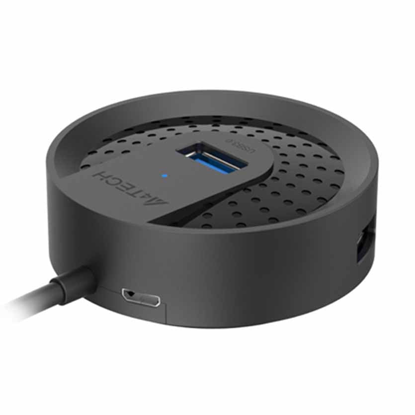 A4 TECH, HUB-30C USB 3.0 4-PORT HUB BLACK