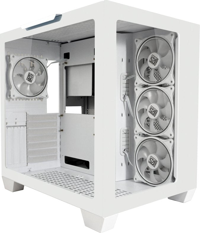 LC-POWER LC-807W-ON STORMWATCH X CASE WHITE MIDI-ATX