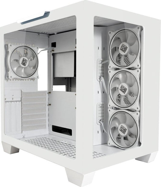 LC-POWER LC-807W-ON STORMWATCH X CASE WHITE MIDI-ATX