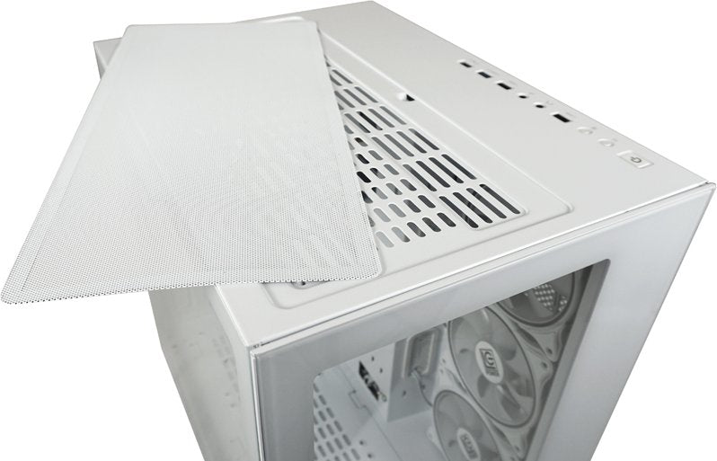 LC-POWER LC-807W-ON STORMWATCH X CASE WHITE MIDI-ATX