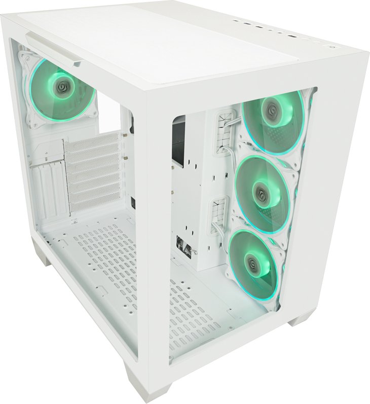LC-POWER LC-807W-ON STORMWATCH X CASE WHITE MIDI-ATX