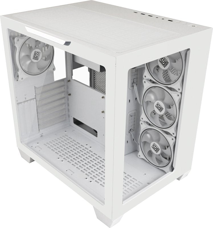 LC-POWER LC-807W-ON STORMWATCH X CASE WHITE MIDI-ATX