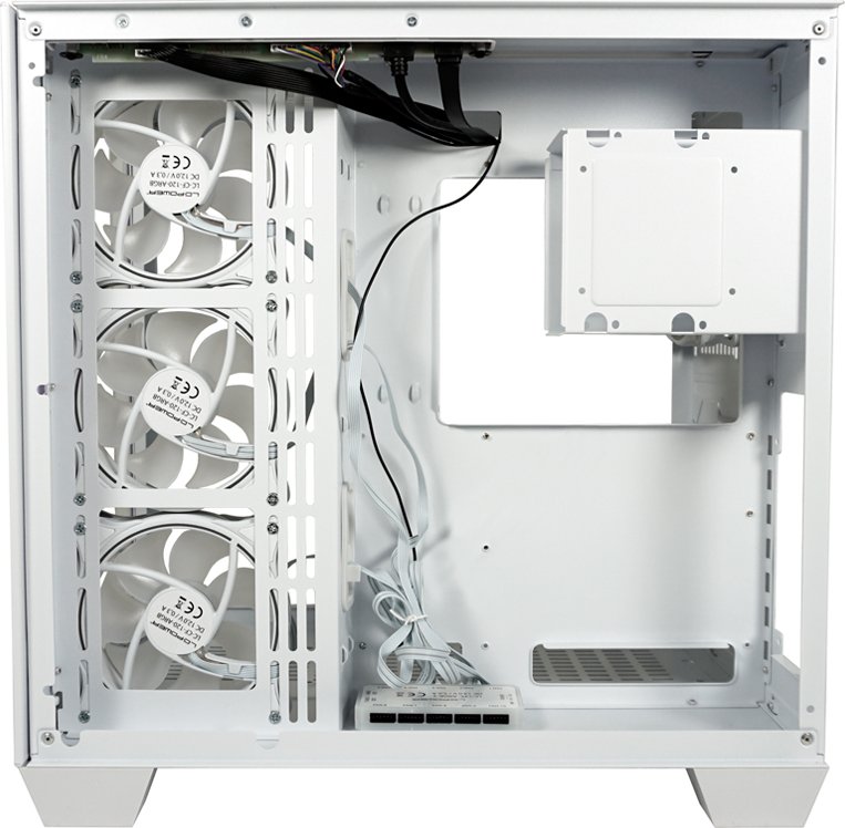LC-POWER LC-807W-ON STORMWATCH X CASE WHITE MIDI-ATX