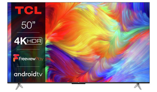 TCL 50'' Inch 50P638K Smart 4K Ultra HD HDR Android TV