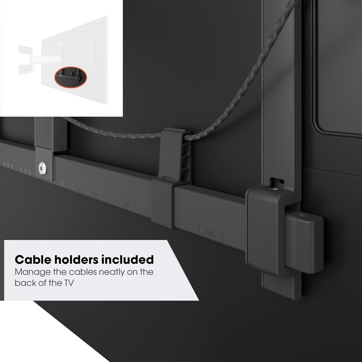 Vogels ELITE TVM5855 TV Wall Mount 60x40 Turn up to 75kg (THIN550 Replacement)
