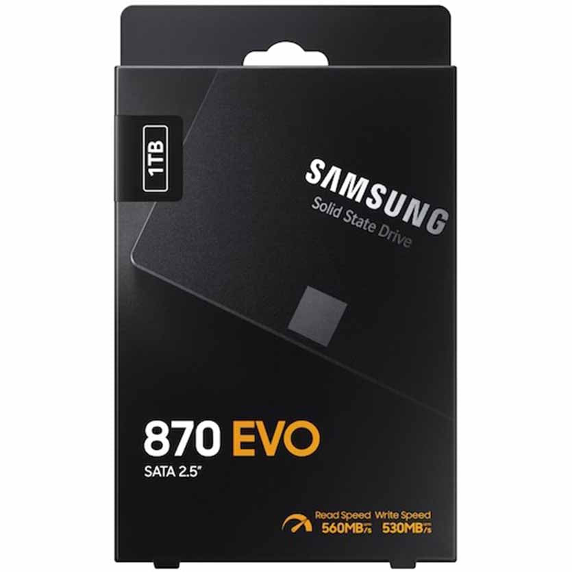 SAMSUNG, SSD 870 EVO 1TB INTERNAL 2,5″ SATA 6GB/s