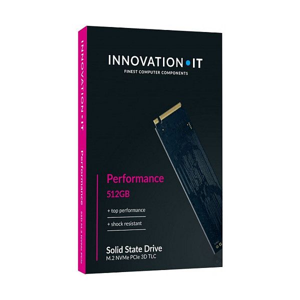 INNOVATIONIT SSD 512GB M2 NVMe PERFORMANCE INTERNAL PCIe 3.0×4 BULK