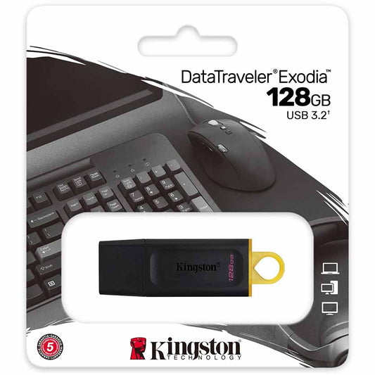KINGSTON DTX/128GB USB STICK DATA TRAVELER EXODIA FLASH DRIVE USB3.2