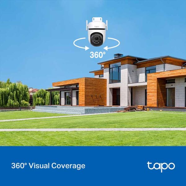 TP-LINK TAPO C520WS OUTDOOR 2K QHD PAN/TILT SECURITY WI-FI CAMERA