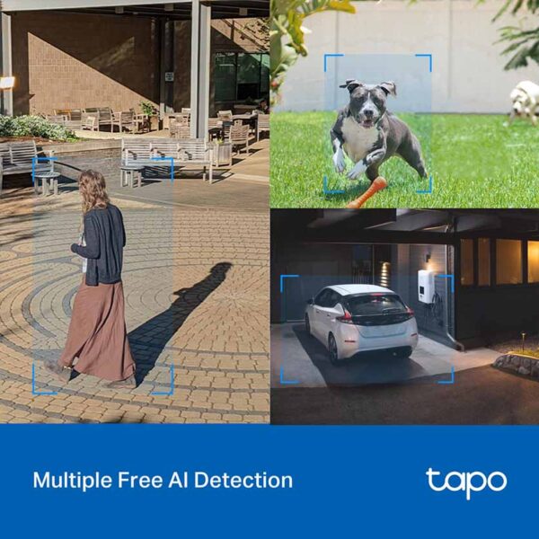 TP-LINK TAPO C520WS OUTDOOR 2K QHD PAN/TILT SECURITY WI-FI CAMERA