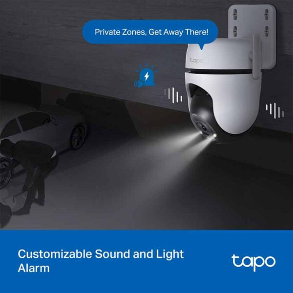 TP-LINK TAPO C520WS OUTDOOR 2K QHD PAN/TILT SECURITY WI-FI CAMERA